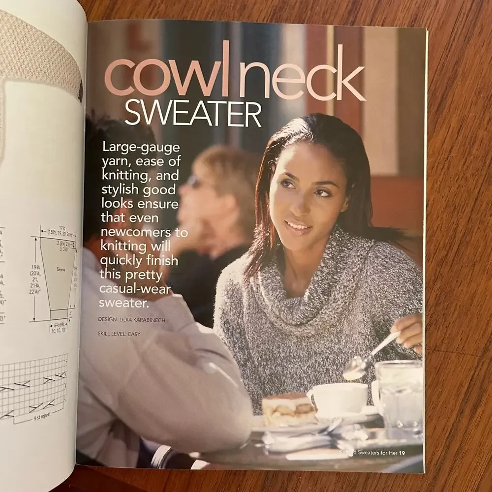 BH&G Knitted Sweaters for Her Pattern Book